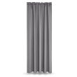 Materiał na zasłony BLACKOUT SZARY - SALUZZO 150 cm - 2