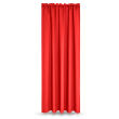 Materiał na zasłony BLACKOUT  CZERWONY - RED ROSE 150 cm - 2