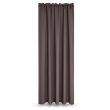 Materiał na zasłony BLACKOUT BRUNATNY - REVELLO 150 cm - 2